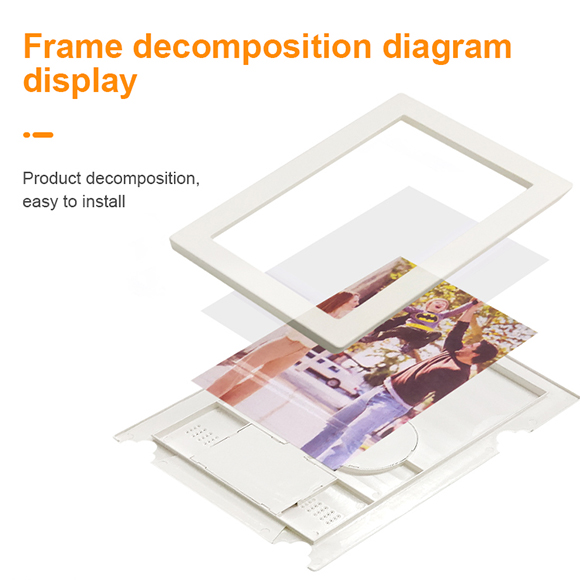 New private mould unique Photo Frame qi iphone 11 wireless charging LWS-6012